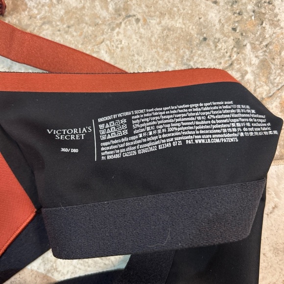 Victoria’s Secret Knockout High Impact Front Close Sport Bra SZ 36D NEW - Picture 7 of 8